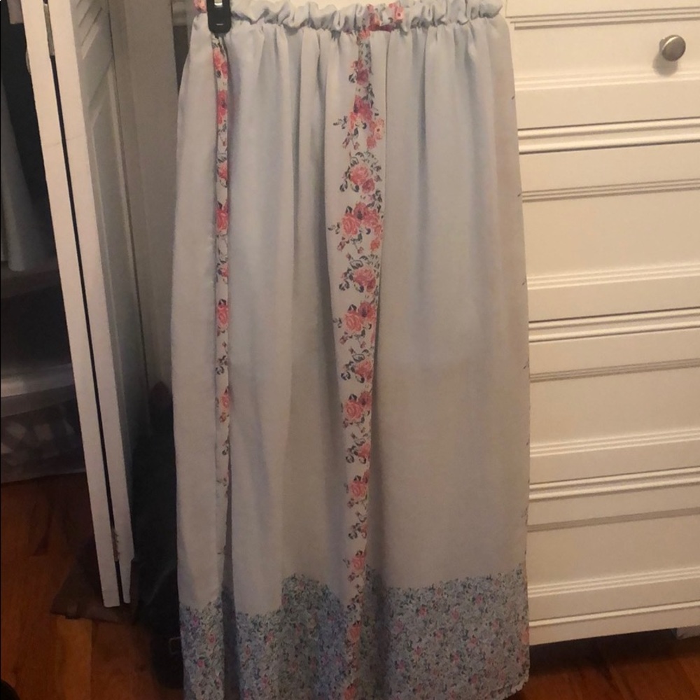 See through Francesca Maxi Skirt